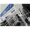 Image 2 : Grey Rotating Rolling Gridwall Merchandiser