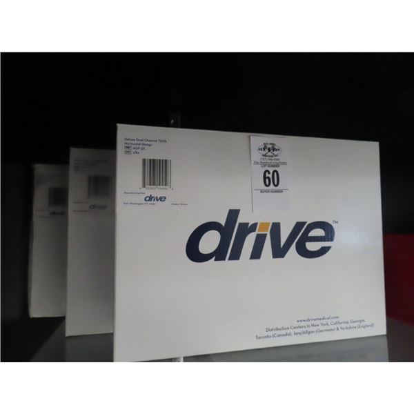 3-Drive AGF3E Tens Unit w/Case and Electrodes - 3 X $