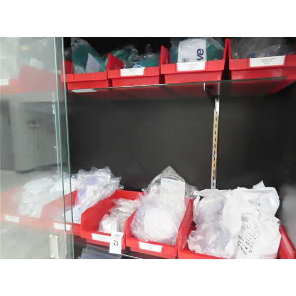 Oxygen Tubing In Parts Bin - 2 Shelves