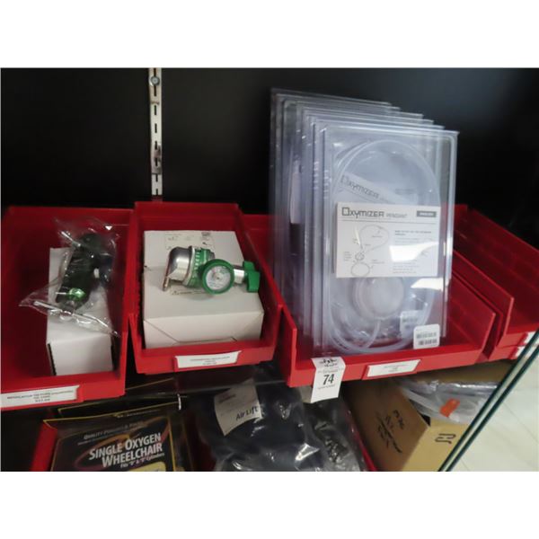 Oxygen Regulators, Oxymizer, Tank Wrenches