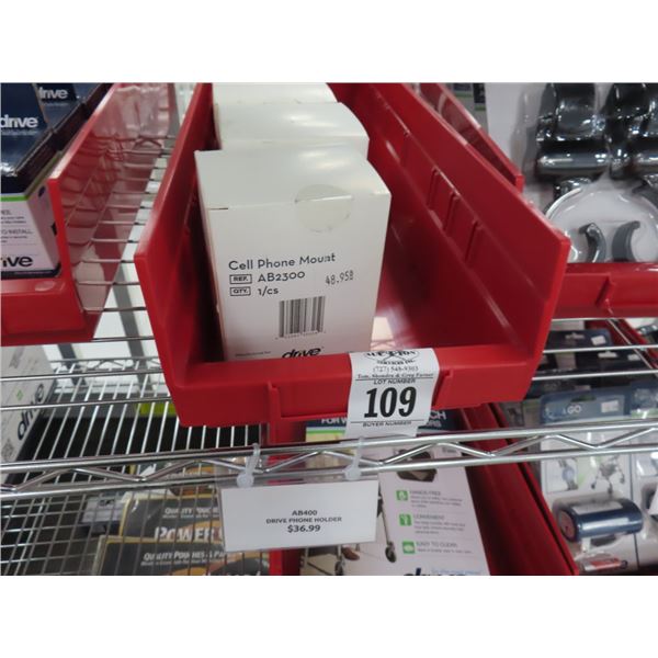 Scooter Packs, Walker Packs, Scooter Covers, Supplies on Shelf