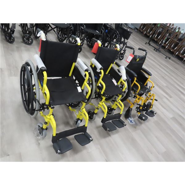 12-Medline 14"/12" Wheelchairs - 12 X $