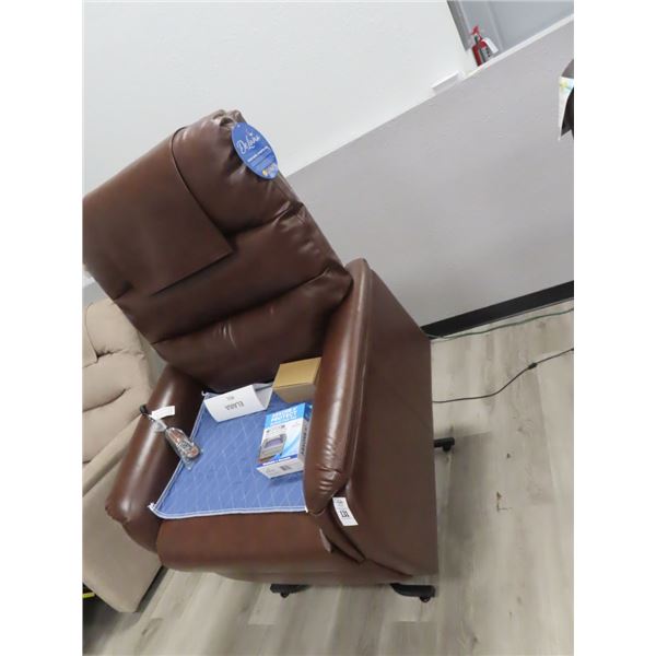 Golden Deluna Brown Lift Recliner
