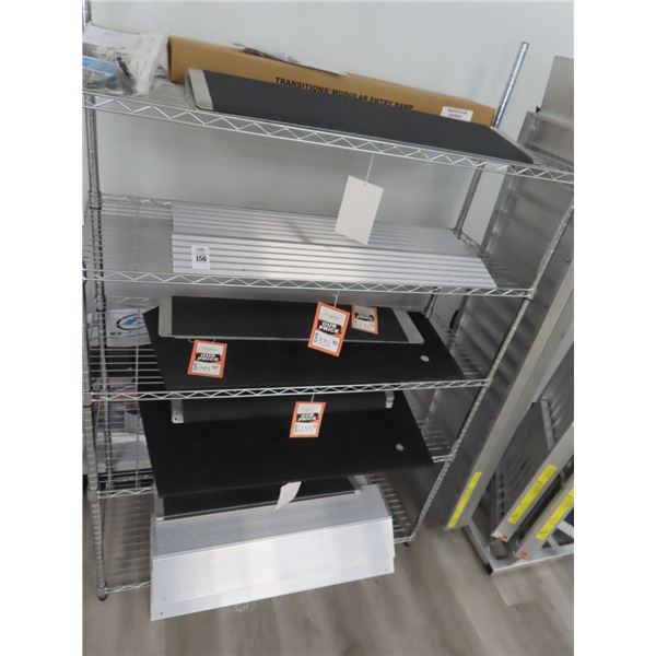 Metro Chrome 5 Shelf Storage Rack