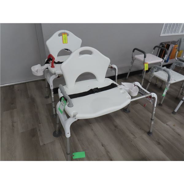 Slide Rack Transfer Chairs w/Seat Belts - 2
