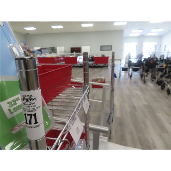 Metro Triple Chrome Storage Rack