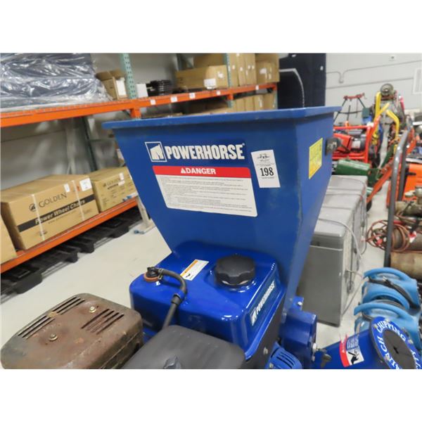 Power Horse 41" Gas Chipper w/Rolling Stand