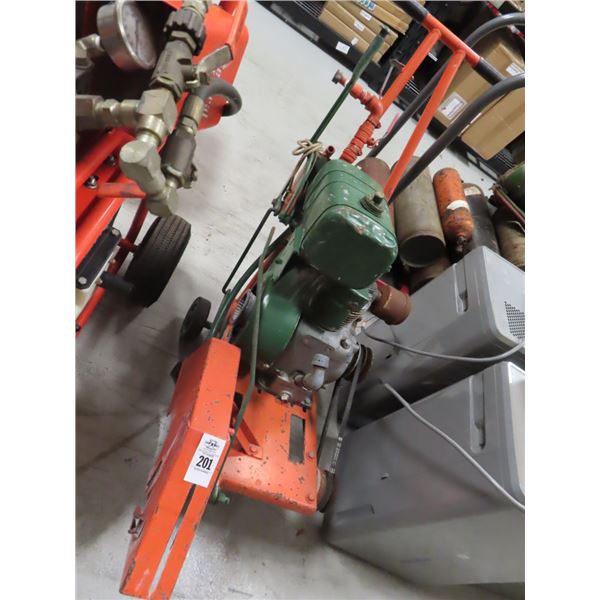 Gas Walk Behind Concrete Saw