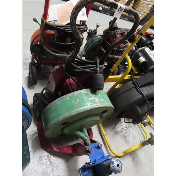 Red/Green Commercial Sewer Snake