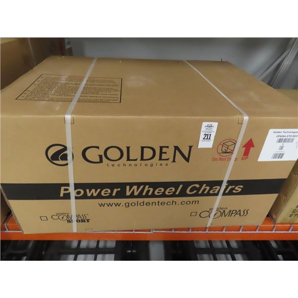 Golden GP605A Red Power Mobility Chair