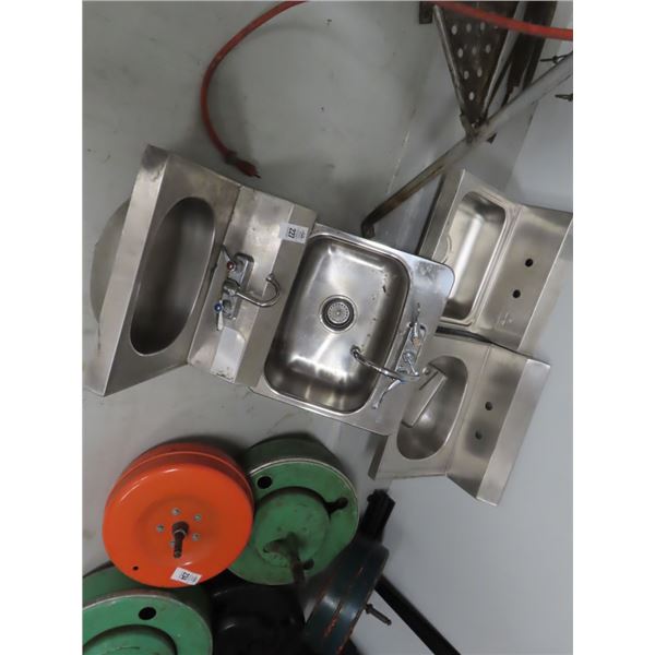 4-S/S Wall Mount Hand Sink - 4 X $