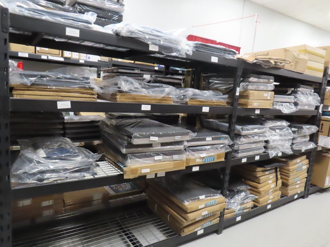 Heavy Duty Double Storage Rack w/Waterfall Decking