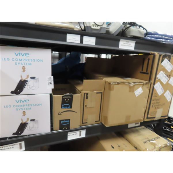 Leg Compression System, Walker Wheels, Accessories