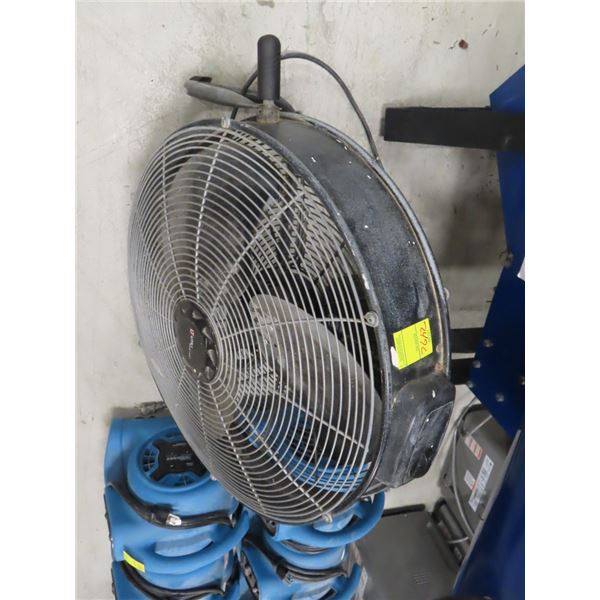 Small Black Drum Fan