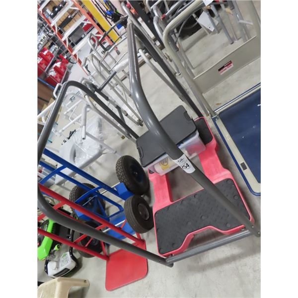 Rail Sided Warehouse Cart