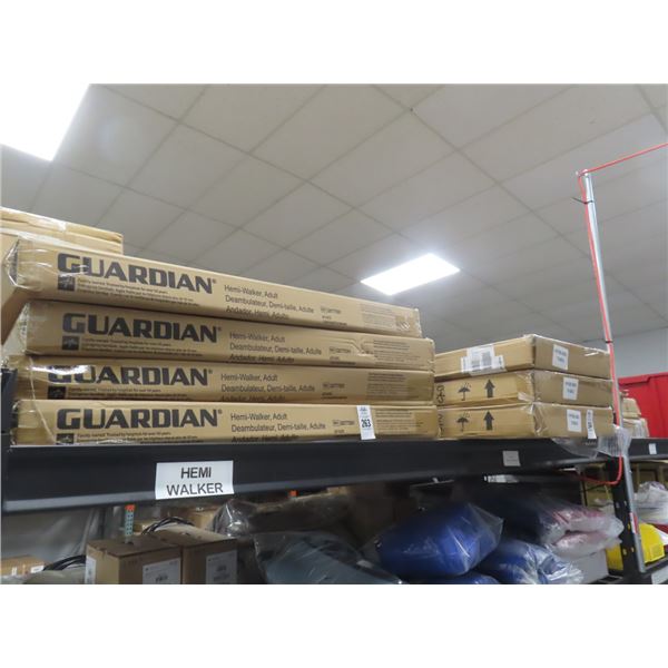 4-Guardian Hemi Adult Walkers - 4 X $