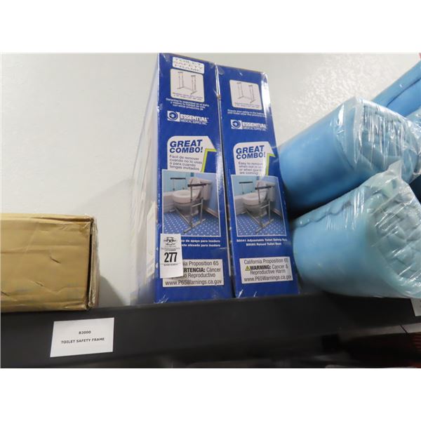 Underpads, Foam Padding, Commodes w/Safety Rails