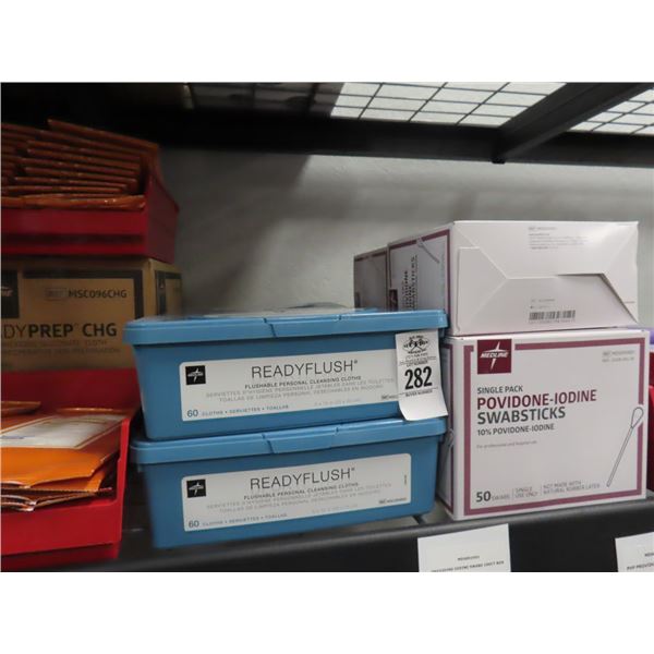 Gluconate Cloth, Cleansing Cloth - 2 Shelves