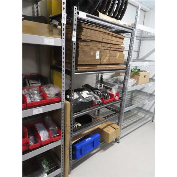 3-Dark Grey Tear Drop Storage Rack - 3 X $