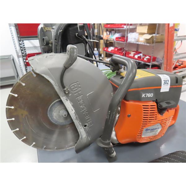 Husqvarna K760 Portable Gas Concrete Saw