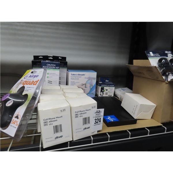 Take A Breath Nebilizer Compressor, Crutch Accessories, Cell Phone Mounts, Supplies