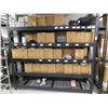 Image 1 : Black Heavy Duty 5 Shelf Storage Rack w/Waterfall Decking