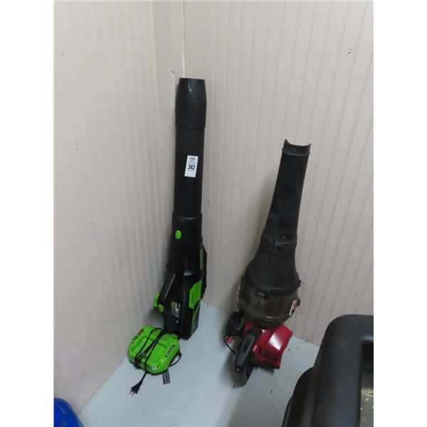 Greenworks Cordless Charger, Battery Pack, Jet Gas Blower
