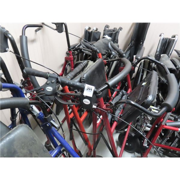 Used Wheelchairs and Walkers in Room