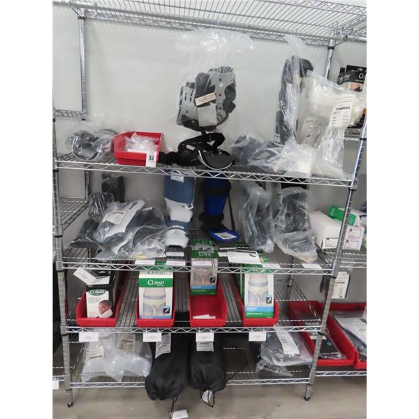 Boots, Splints, Henia, Belts, Supplies, Braces on Rack