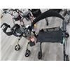 Image 2 : 2-Gold/Black Seated Rollator - 2 X $