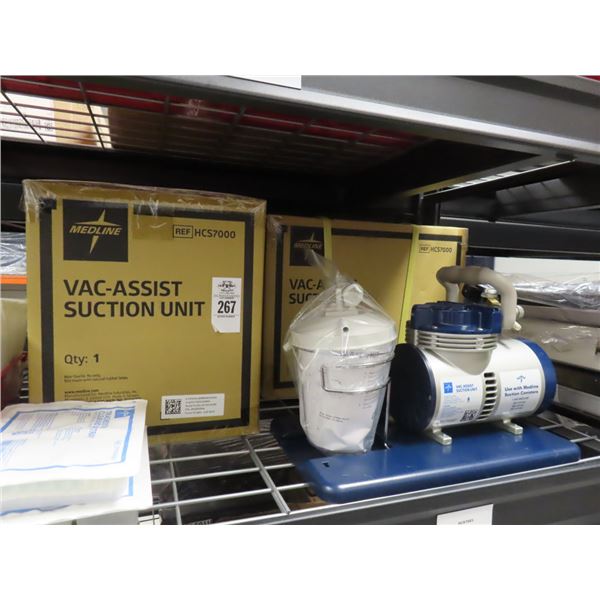 3-Medline Vac Assist Suction Unit - 3 X $