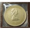 Image 1 : #2 CANADIAN 1/4 OZ GOLD 100 DOLLARS COIN 1976