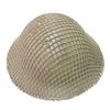 Image 2 : #6 WW2 CANADIAN BRODIE HELMET W/ CAMO NET NAMED