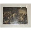 Image 9 : #8 ANTIQUE 1800'S NAPOLEON AT WATERLOO PRINT