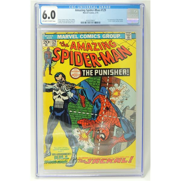 #15 KEY MARVEL COMICS AMAZING SPIDER-MAN #129