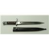 Image 2 : #24 WORLD WAR TWO MAUSER BAYONET W/ SCABBARD