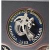 Image 2 : #39 1983 CANADA SILVER DOUBLE DOLLAR COIN SET