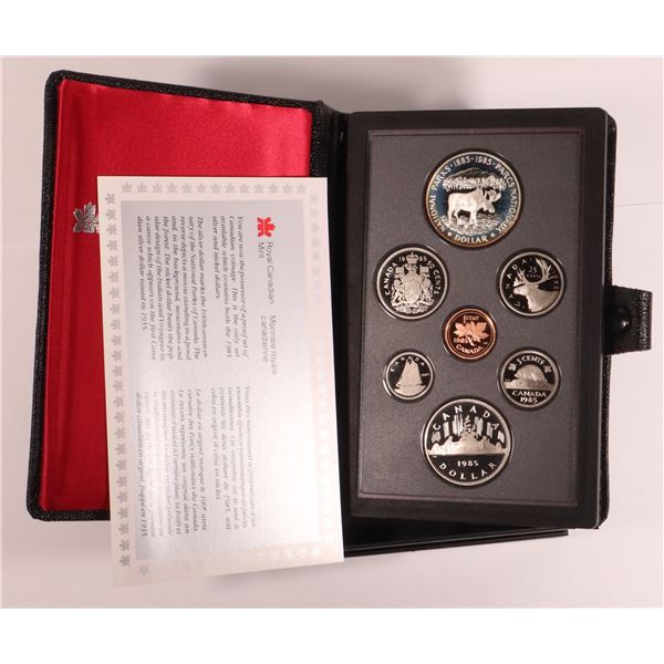 #41 1985 CANADA SILVER DOUBLE DOLLAR COIN SET