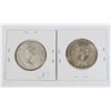 Image 2 : #49 1962 FIFTY CENTS CANADA SILVER COINS PAIR 50