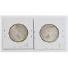 Image 2 : #50 1963 FIFTY CENTS CANADA SILVER COINS PAIR 50