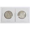 Image 1 : #51 1964 FIFTY CENTS CANADA SILVER COINS PAIR 50