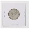 Image 1 : #54 1939 25 CENTS CANADA SILVER COIN QUARTER WW2