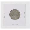 Image 1 : #55 1943 25 CENTS CANADA SILVER COIN QUARTER WW2