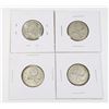 Image 1 : #58 1968 25 CENTS CANADA SILVER COIN LOT OF 4