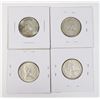 Image 2 : #58 1968 25 CENTS CANADA SILVER COIN LOT OF 4