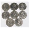 Image 2 : #84 LOT 8 CANADA FIFTY CENT COINS 1968 TO 1976