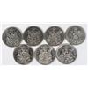 Image 1 : #85 LOT 7 CANADA FIFTY CENT COINS 1978 TO 1985