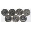 Image 2 : #85 LOT 7 CANADA FIFTY CENT COINS 1978 TO 1985