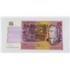 Image 1 : #124 1974 AUSTRALIAN FIVE DOLLAR BANKNOTE