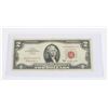 Image 1 : #129 UNITED STATES TWO DOLLAR BILL 1963